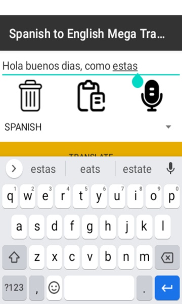 Spanish to English Mega Translator - Preview 3