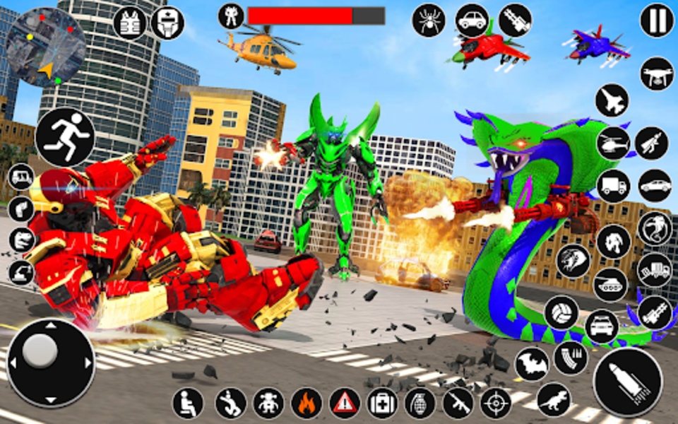 Anaconda Snake Robot Game - Preview 1