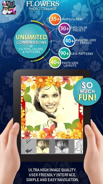 Flowers Photo Collage Maker - Preview 8