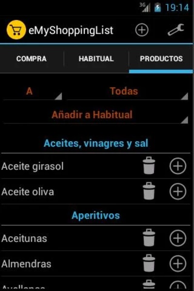 eMyShoppingList - Preview 3