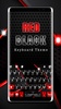 Red Black Metal 2 Keyboard Background screenshot 5