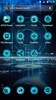 Blue Neon Future Tech -- APUS launcher theme screenshot 6