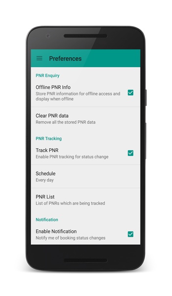 Indian Rail Info - Preview 1
