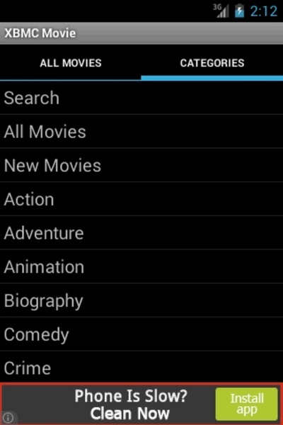 XBMC Cine Player Android - Preview 1