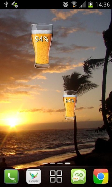Beer Battery Widget - Preview 6