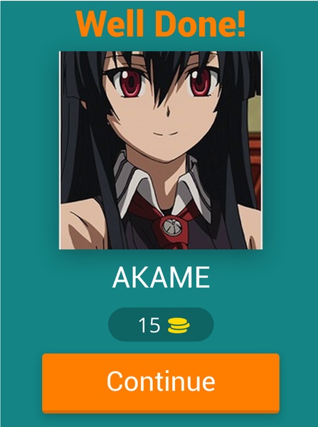 Akame Ga Kill Character Quiz - Preview 2