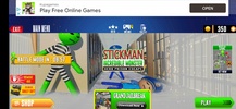 Stickman Giant Hero Crime City screenshot 14