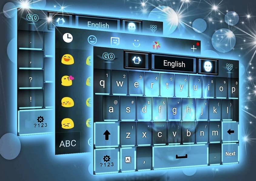 Skulls Keyboard - Preview 2