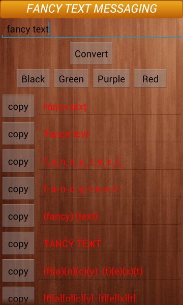 Fancy Text Messaging - Preview 1