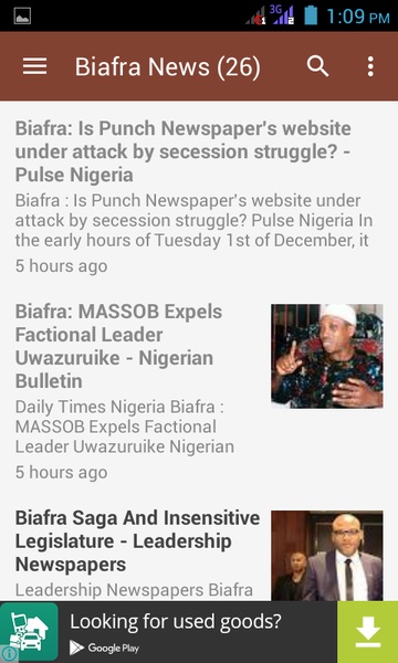 Biafra News + Radio + TV App - Preview 5
