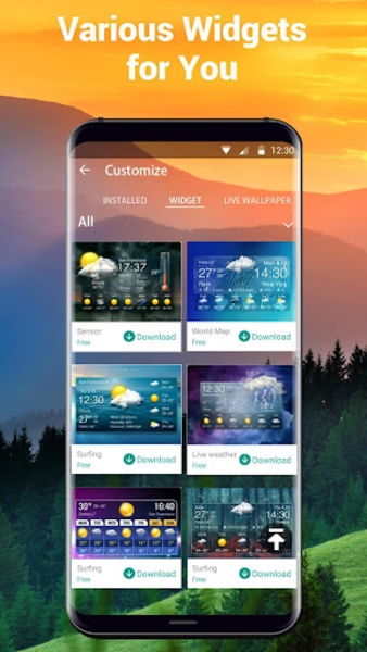 Local Weather Widget&Forecast - Preview 1