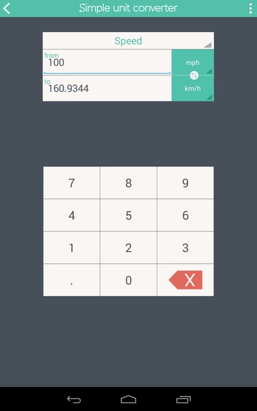 Simple Unit Converter - Preview 4