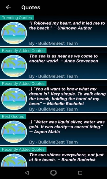 Beach Quotes in English - River Status & Captions - Preview 4