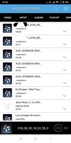 MX Audio Player - Preview 5