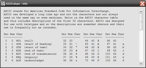 ASCIIvalues screenshot 2
