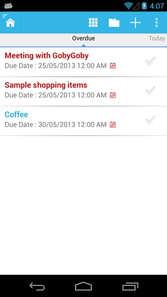 Goby Tasks - Preview 7