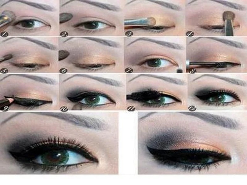 Make up your eyes step by step - Preview 2