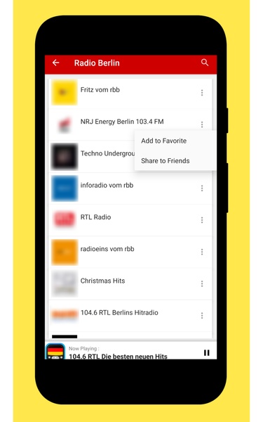 Radio Germany + German Stations FM - Online Free - Preview 6