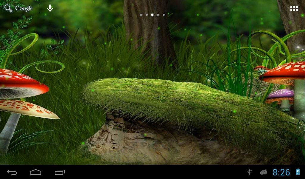 Fireflies in fairy forest - Preview 3
