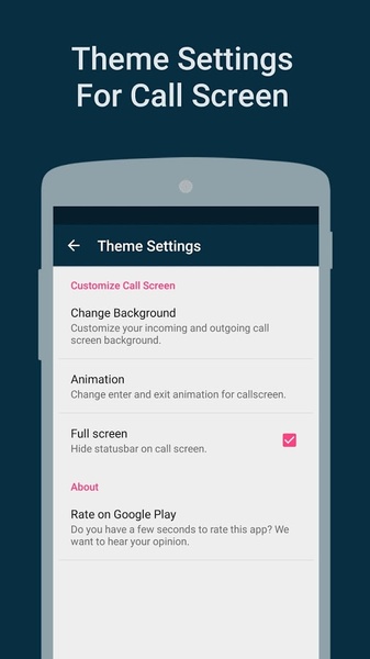 HD Call Screen OS9 - Preview 1