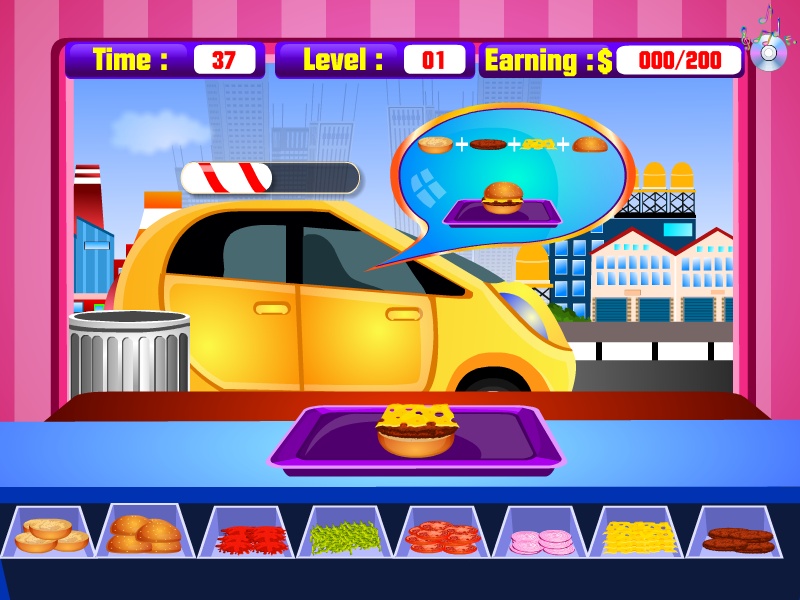 Cooking hamburgers for drivers - Preview 7