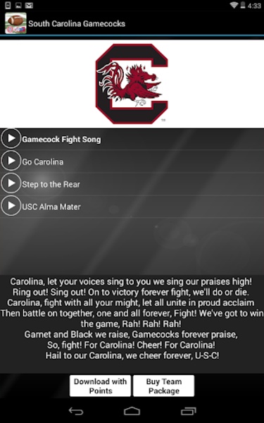 College Ringtones & Fight Songs - Preview 1