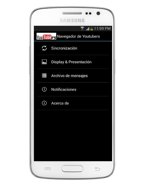 Navegador de Youtubers - Preview 1