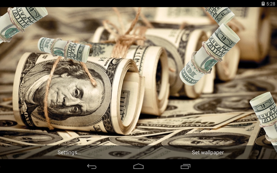 Dollars Live Wallpaper - Preview 2