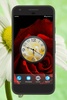 Flowers Clock Live Wallpaper screenshot 5