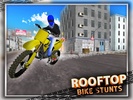 Crazy Rooftop Bike Stunts 3D screenshot 10