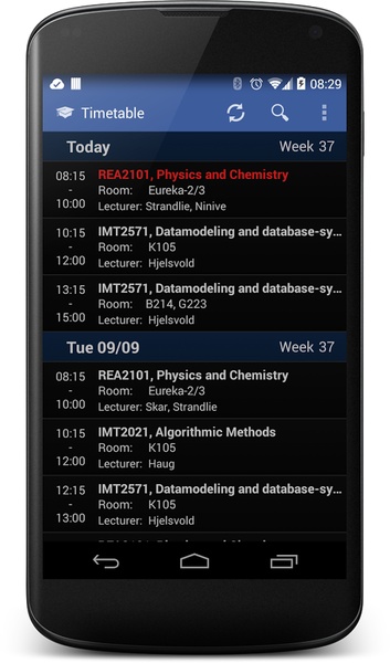 Timetable Reader - Preview 6