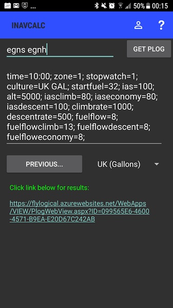 iNavCalc - Preview 2