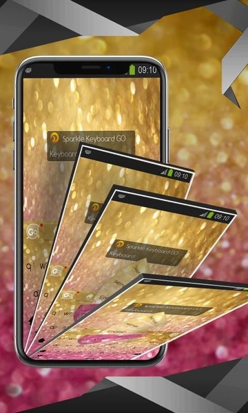 GO Keyboard Glitter Theme - Preview 8