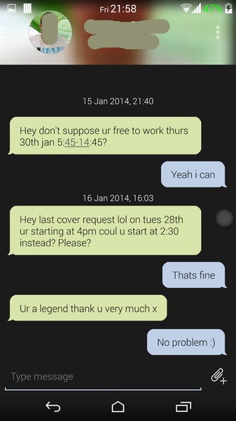 Dark iOS Green Blue - Preview 2