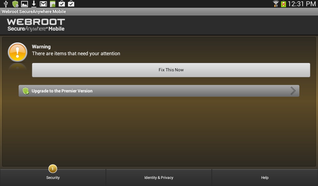 Webroot SecureAnywhere Mobile - Preview 3
