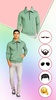 Men Sweatshirt Photo Editor screenshot 5