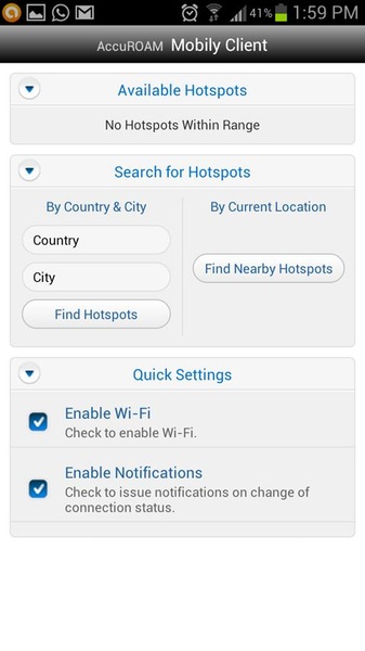 Mobily Wifi Client - Preview 1