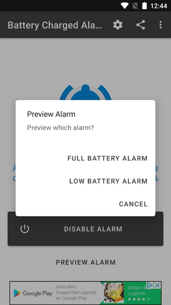 Battery Charged Alarm - Preview 5