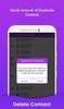 Remove Duplicate Contacts - Co screenshot 3