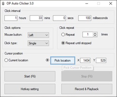 AutoClicker screenshot 4