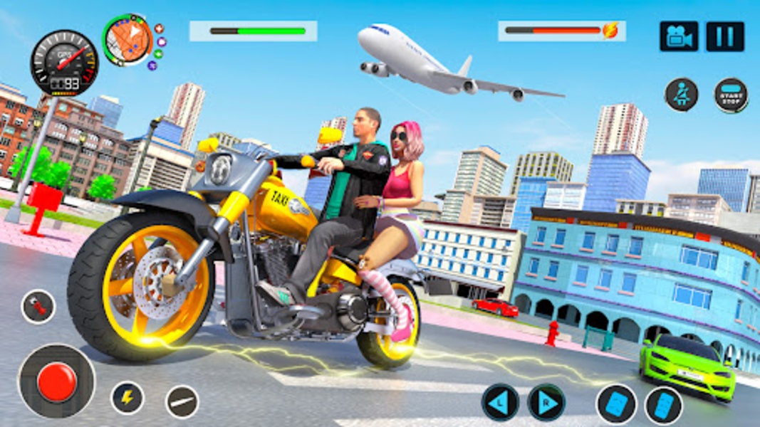 Flying Bike Taxi Rider - Preview 2
