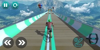 Cycle Stunt Racing Impossible Tracks screenshot 2