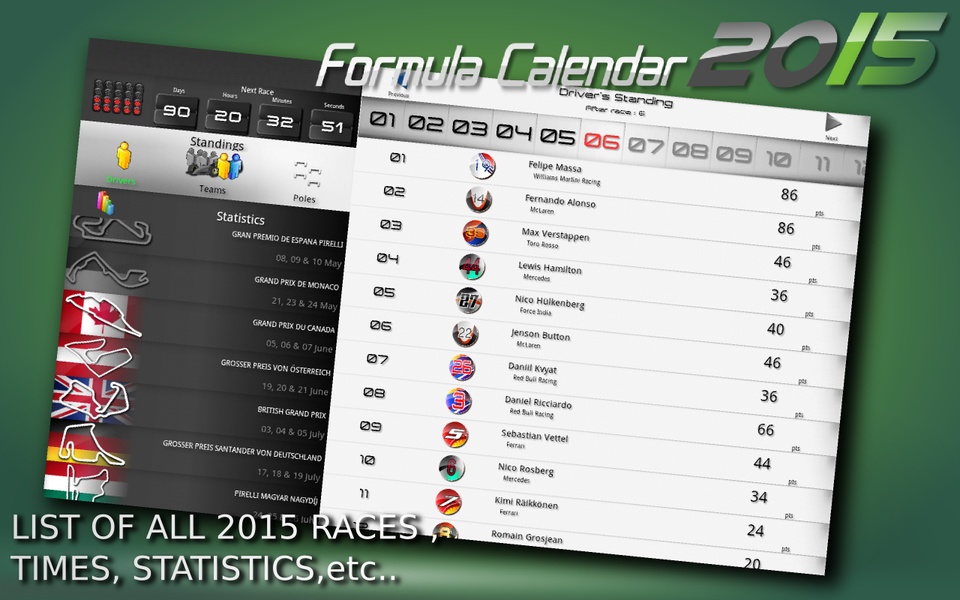 Formula Calendar 2015 - Preview 3
