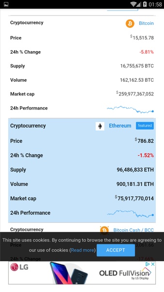 Coin Compare - Cryptocurrency Exchange - Preview 2