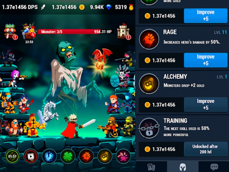 Monsters Crush Clicker - Preview 1