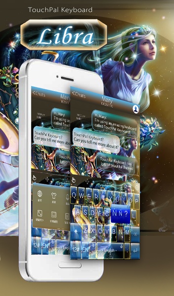 TouchPal SkinPack StarsLibra - Preview 4