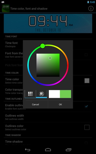 DIGI Clock Widget - Preview 10
