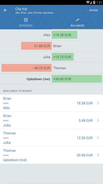 Tricount 10.12.1 Screen Captures 5