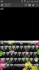 Emoji Keyboard Glass BlackFlow screenshot 5