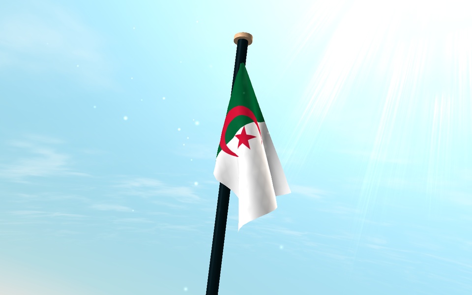 Algeria Flag 3D Free - Preview 8
